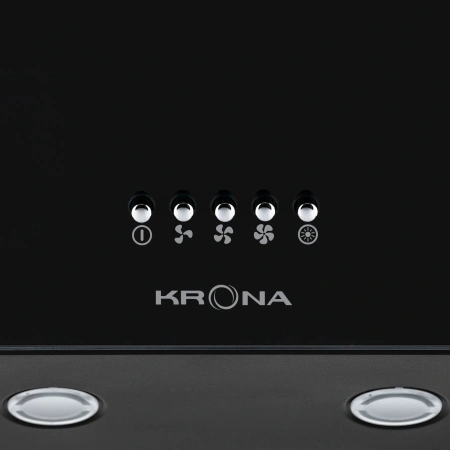 Вытяжка наклонная KRONA HELGA 600 PB черный