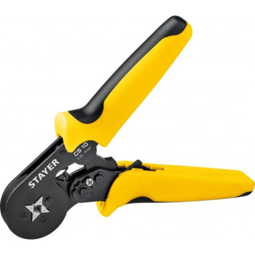 Пресс-клещи STAYER Professional CS-10 (44447) для втулочных наконечников 0.25-10 мм.кв