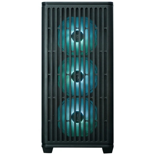 Корпус XASTRA A509 4ARGB-UC Black (A509-4FC12A-UC) ATX/Mesh/ Screwless full-size TG /4x 120mm FC120 ARGB PWM fans/ Type-C