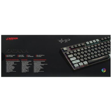 Клавиатура проводная + беспроводная ARDOR GAMING Katana