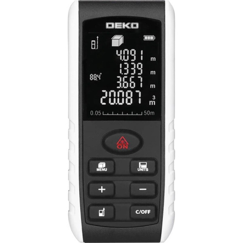 Лазерный дальномер DEKO GLP-50 (085-3600) луч красный