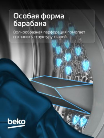 Сушильная машина Beko B3T68230 белый