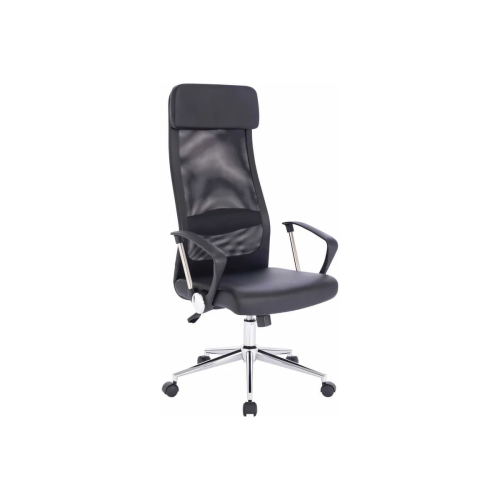 Кресло BRABIX Flight R EX-541 (532516) эко.кожа/сетка, черный