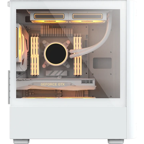 Корпус Formula V Line Air Mesh G3 Plus White, MATX, Type-C*1, USB3.0*2, Front 3x120mm FRGB, Rear 1x120mm FRGB