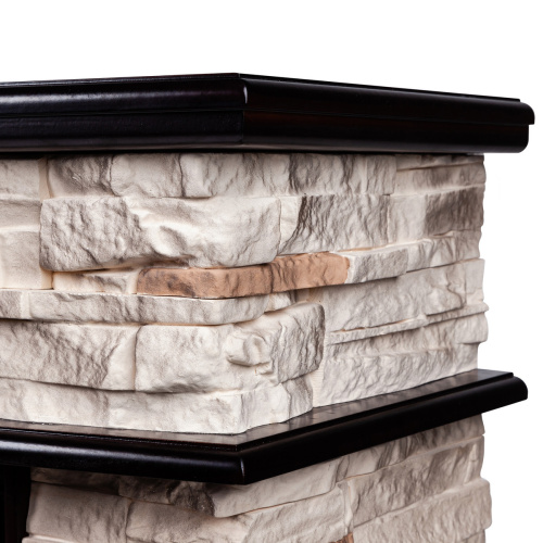 Портал каминный из МДФ RealFlame Frankfurt 60 AO античный дуб, под очаг Saphir 60