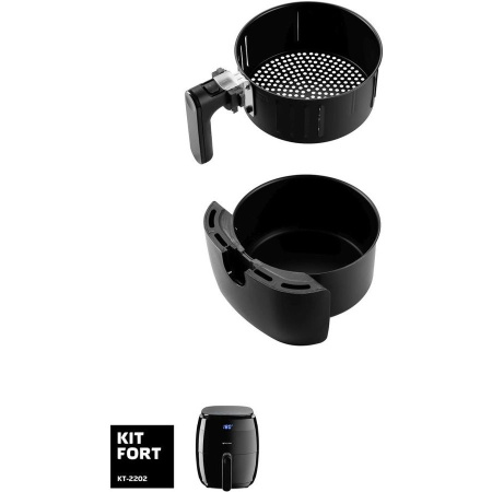 Аэрогриль Kitfort КТ-2202 черный