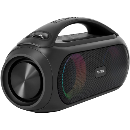 Колонка портативная Digma D-PS1530 черный/черный