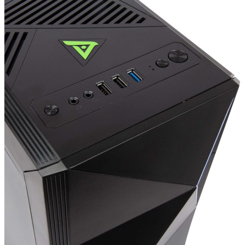 Корпус Hiper A68 черный без БП ATX 1x92mm 2xUSB2.0 1xUSB3.0 audio bott PSU