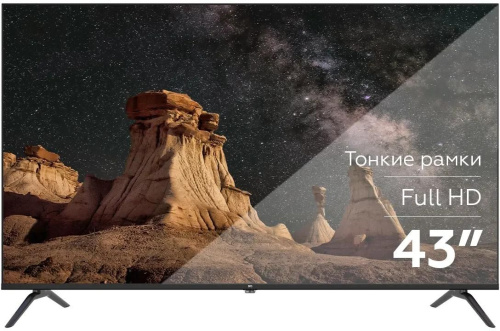 43" (109 см) Телевизор BQ 43F36B черный