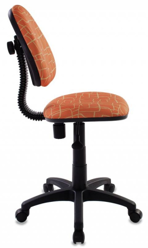 Кресло детское Бюрократ KD-4-F/Giraffe оранжевый жираф