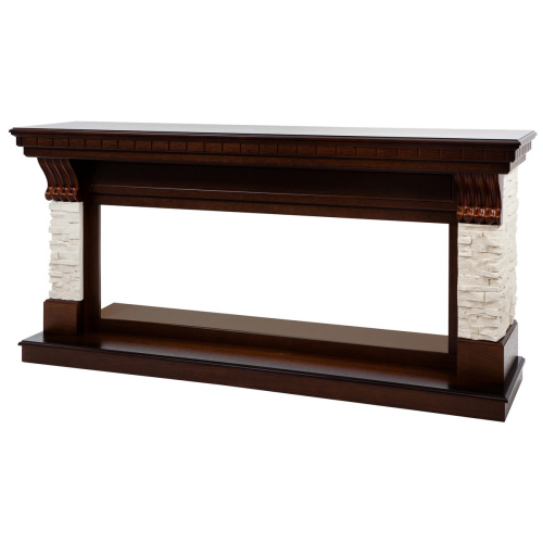 Портал каминный из МДФ RealFlame Michigan 50 NT орех, под очаг Saphir 50