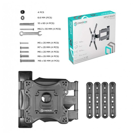 Кронштейн Onkron NP40 черный