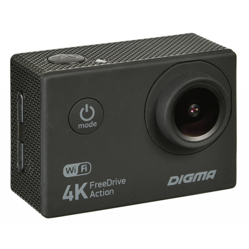 Видеорегистратор Digma FreeDrive Action 4K WiFi черный