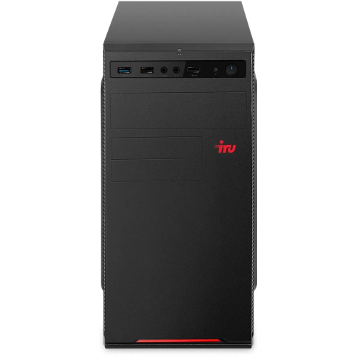 ПК iRU Planio 310H6SEV (2112845) Intel Core i3 12100, DDR4 16ГБ, 512ГБ(SSD), Intel UHD Graphics 730, FreeDOS, черный