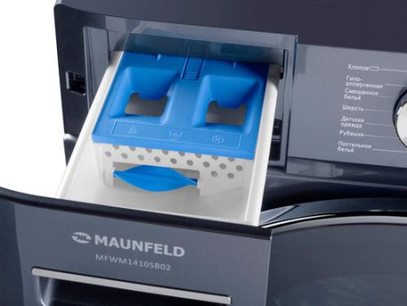 Стиральная машина MAUNFELD MFWM1410SB02 серый