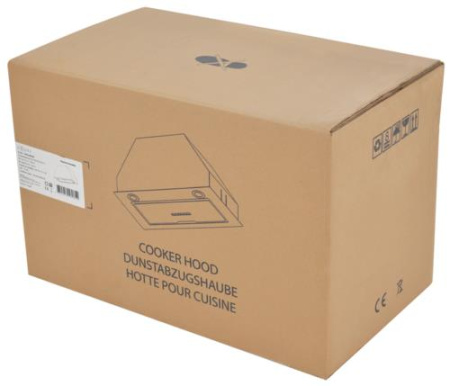 Вытяжка полновстраиваемая ZUGEL ZHI524GW белый/белый