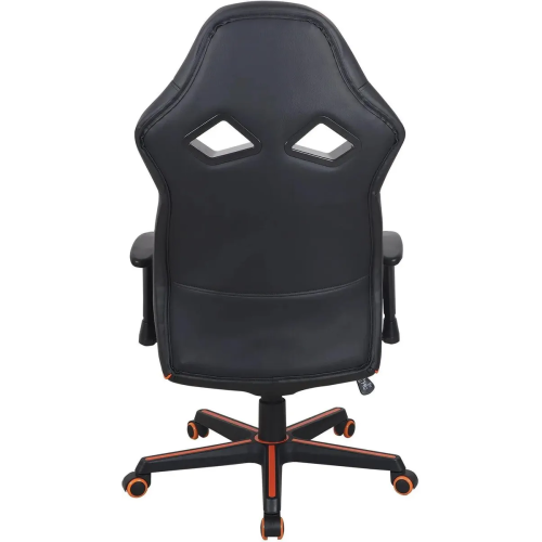 Кресло игровое BRABIX Storm GM-006 (532502) экокожа, черный/оранжевый