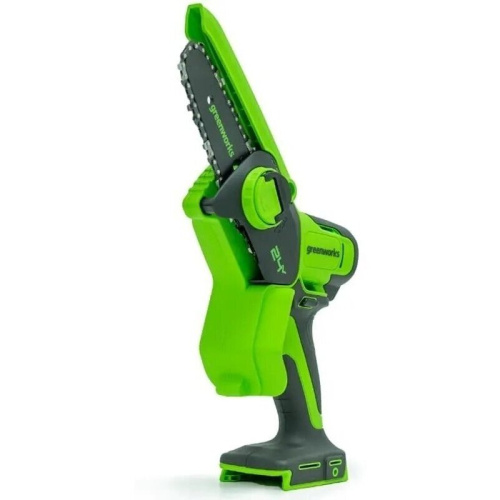 Цепная мини-пила аккумуляторная GreenWorks G24MCS10 24V без АКБ и ЗУ (2008207)